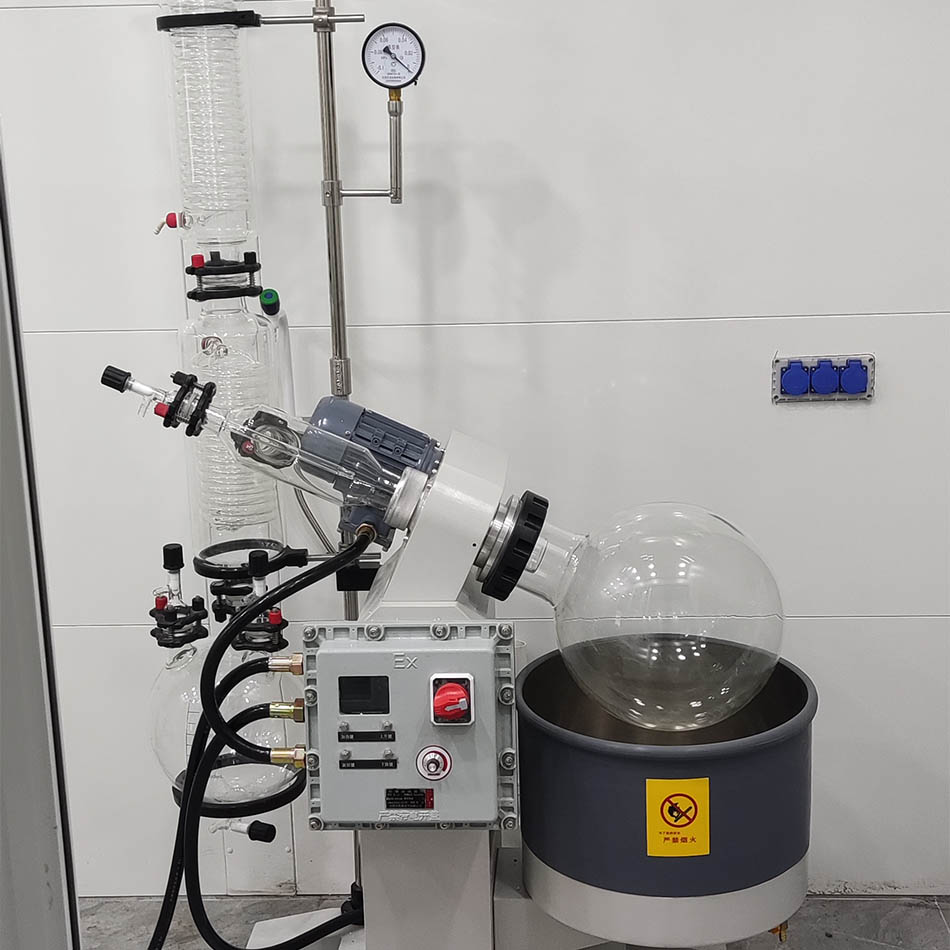 Glass Reactor With Rotary Evaporator