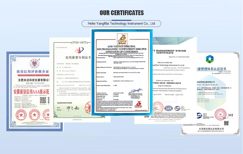 Certificates of Cooling Circulator Certificates of Cooling Circulator
