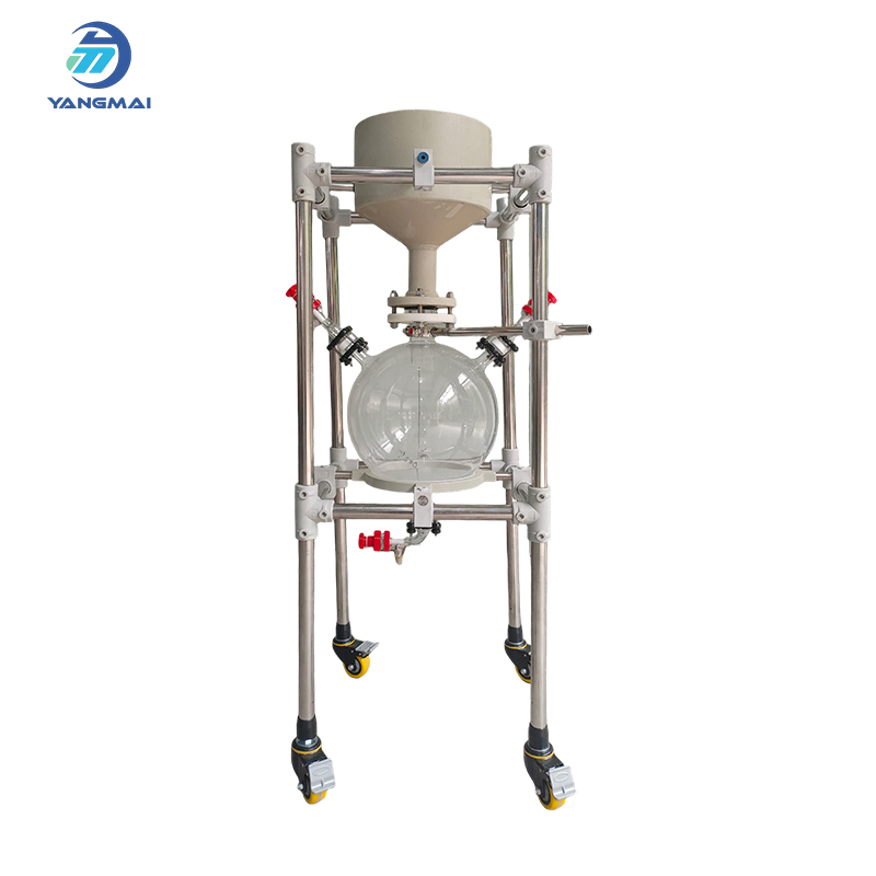 قمع بوخنر خزفي مع زجاجة تجميع زجاجية – نظام ترشيح فعال لمختبرك