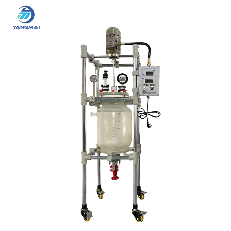 مفاعل زجاجي مبطن بمادة PTFE: الحل الأمثل للعمليات الكيميائية المسببة للتآكل